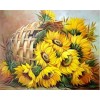 Tournesols Broderie Diamant Nouvellement Arrivée En Gros Solde - 5D Kit Broderie Diamants/Diamond Painting VM7541