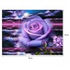Fantaisie De Roses Violettes - 5D Kit Broderie Diamants/Diamond Paintingt AF9340